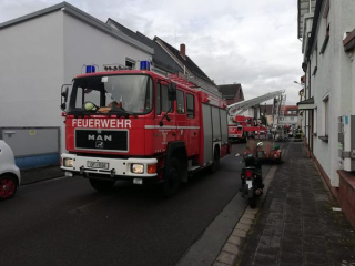 Patientenrettung über Drehleiter