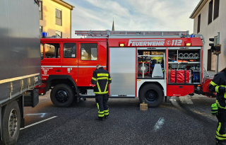 Verkehrsunfall LKW mit Fußgänger